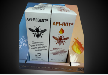 Bienengiftsalbe: API Hot oder  API Regent